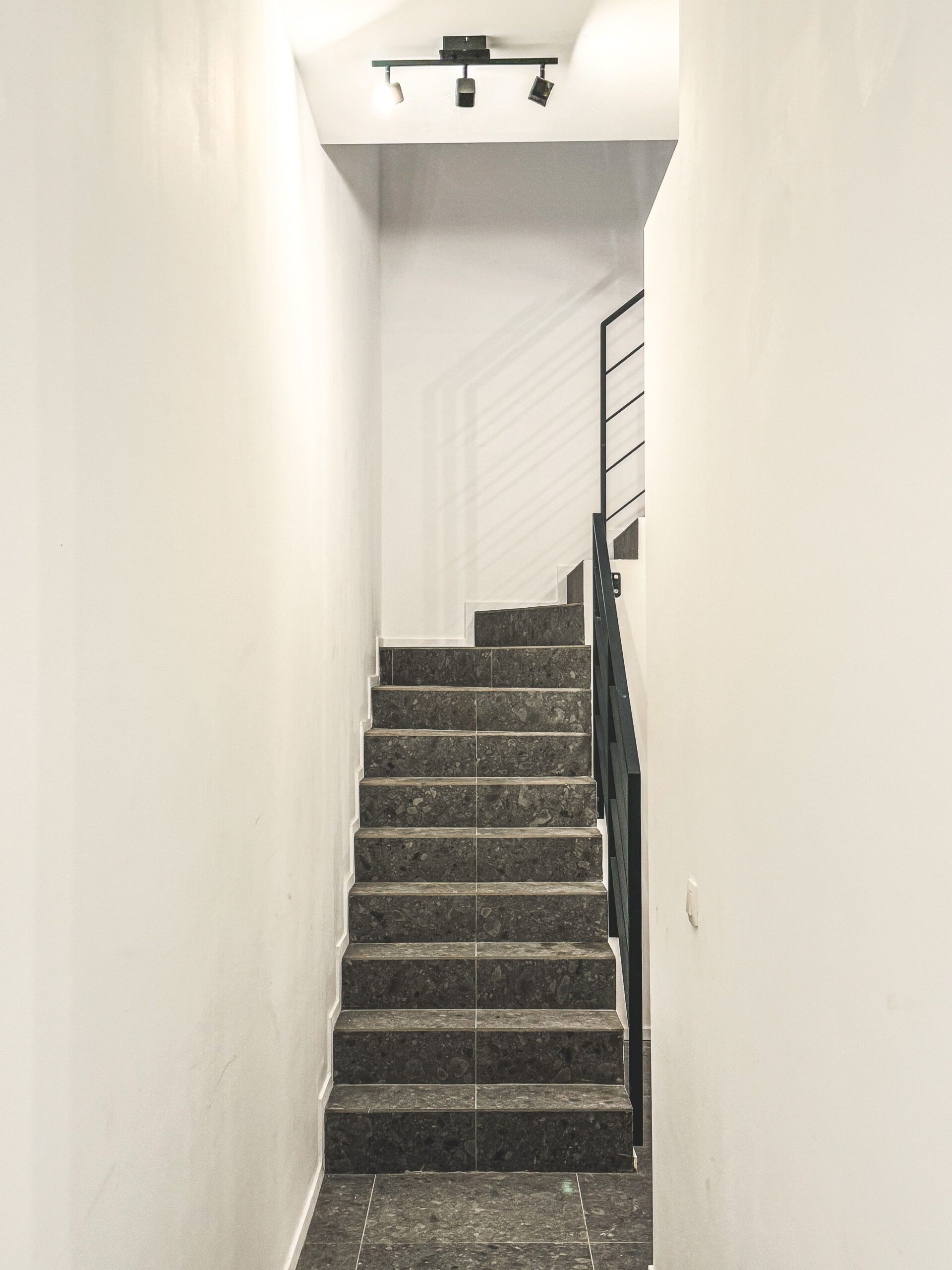 Cage d'escalier hall commun